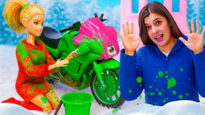 Ох уж эти куклы: БАРБИ и НЕУДАЧНАЯ ИДЕЯ!  Что она сделала с мастерской Кена?