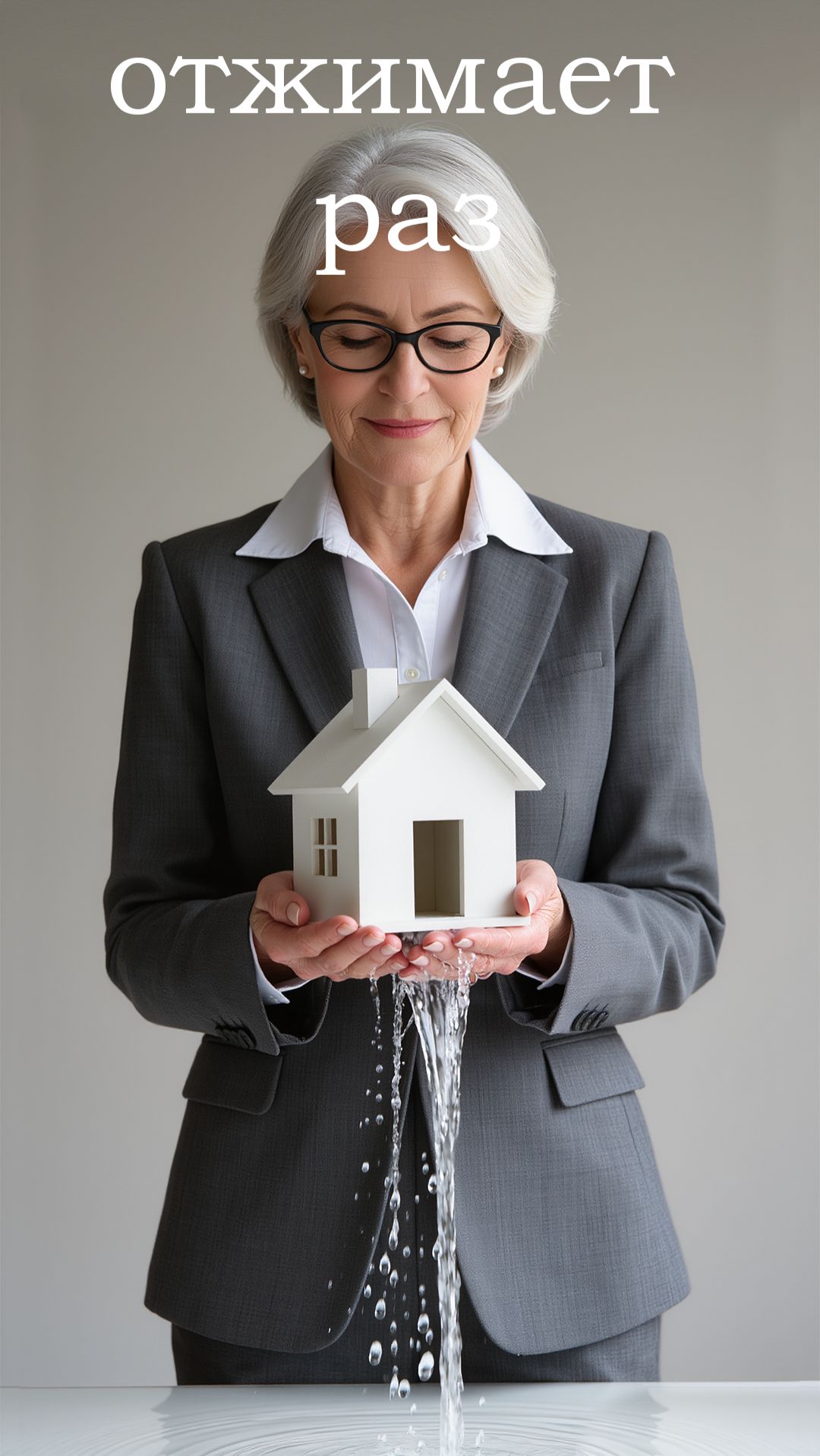 Отжимает раз)