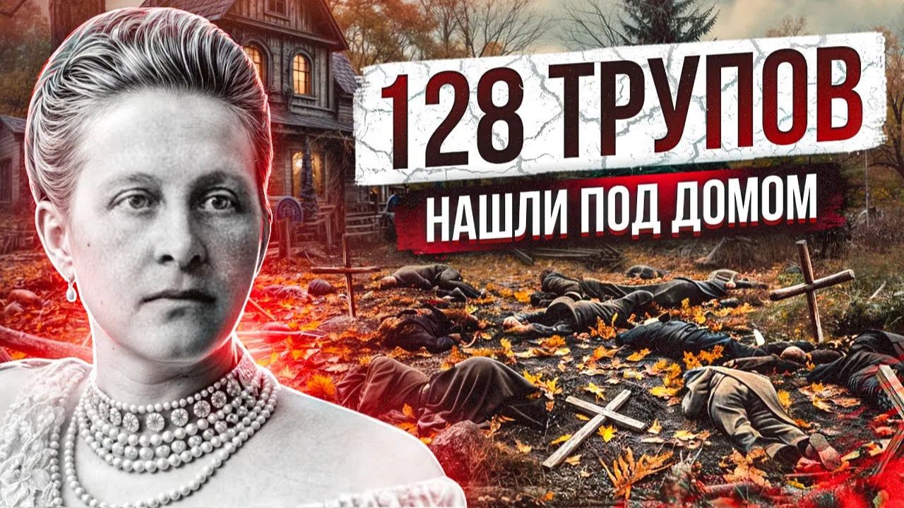 44 ДЕТСКИХ TPУПA БЫЛО НАЙДЕНО ПОД ЕЕ ДОМОМ - Первая убийца России | История Ольги Брискорн смотреть онлайн