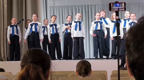 посвящение в хористы 3 декабря 2025 год.