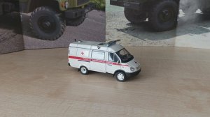 Обзор модели Газель-32214, масштаб 1:43, "Deagostini"