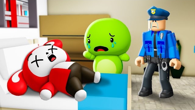 Почему бедняга Джей Джей чуть не умер? Анимация Роблокс смотреть онлайн