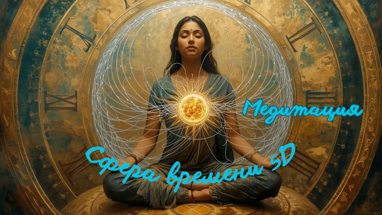 Сфера времени 5D. Медитация #вселеннаяя #познание