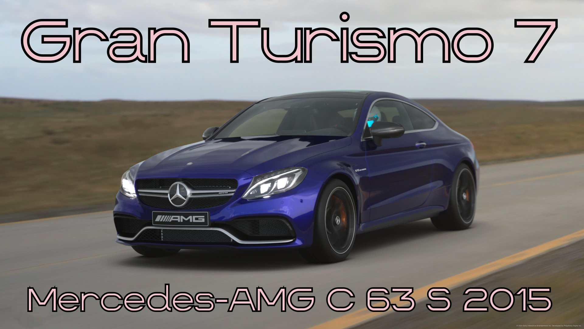 Mercedes-AMG C 63 S 2015 — утончённая немецкая техника на максимуме возможностей в Gran Turismo 7. смотреть онлайн