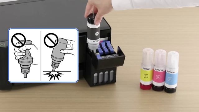 Epson L3210 Series Обзор, распаковка, заправка, очистка печатающей головки