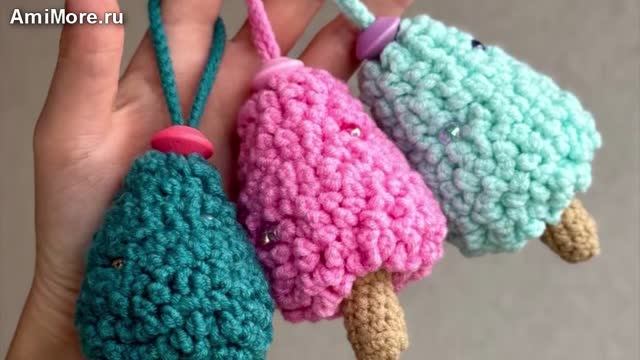 Амигуруми: схема Ёлочка на ёлочку | Игрушки вязаные крючком смотреть онлайн