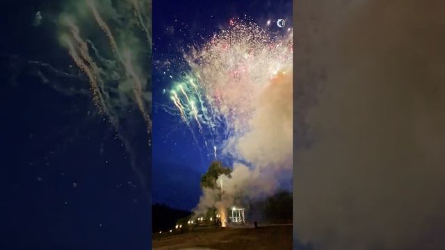 Фейерверк на свадьбу