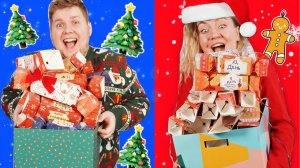 62 ПОДАРКА ЗА ВИДЕО! DIY АДВЕНТ-КАЛЕНДАРИ / Обмен Подарками Челлендж