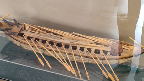 Макет казачьего струга смотреть онлайн