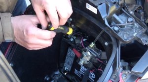 Honda NC750X Замена воздушного фильтра