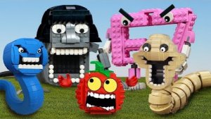 Лего Затерянный в хаосе Мир Майнкрафта смешивает Kids 67, Голодного червяка,...Лего Монстра