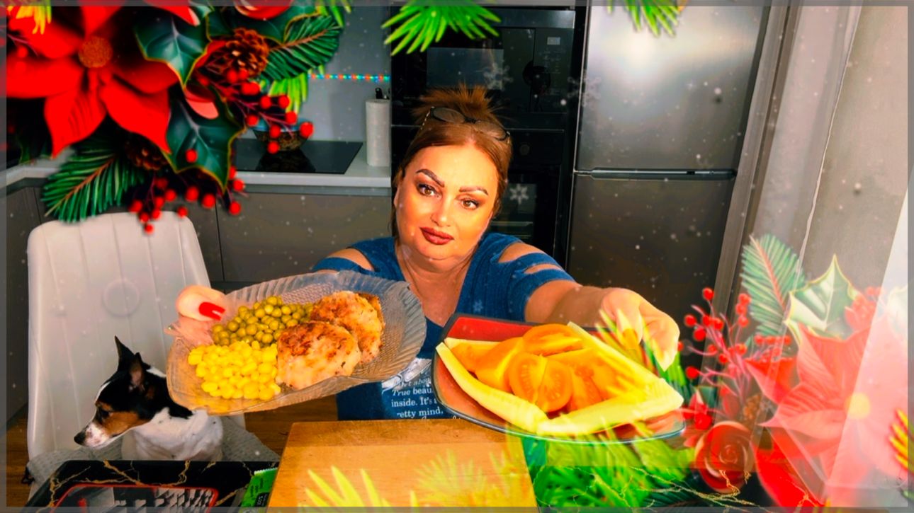 Мукбанг_Котлетки домашние с незатейливым гарниром_Вкусно почавкаем и посплетничаем обо всём... смотреть онлайн