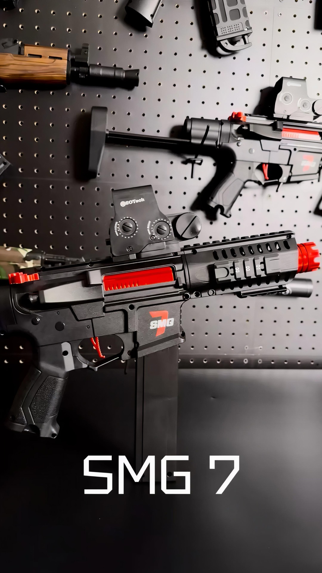 Орбизный автомат SMG 7 / детский игрушечный автомат смотреть онлайн