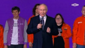 Владимир Путин о волонтерах на форуме #МЫВМЕСТЕ