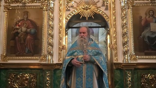 Проповедь отца Павла. Введение во храм Пресвятой Богородицы. 04.12.2025 смотреть онлайн