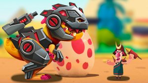 ТИРЕКС Дино Беш 2 атака троглодитов динозавры  мульт игра андроид #10