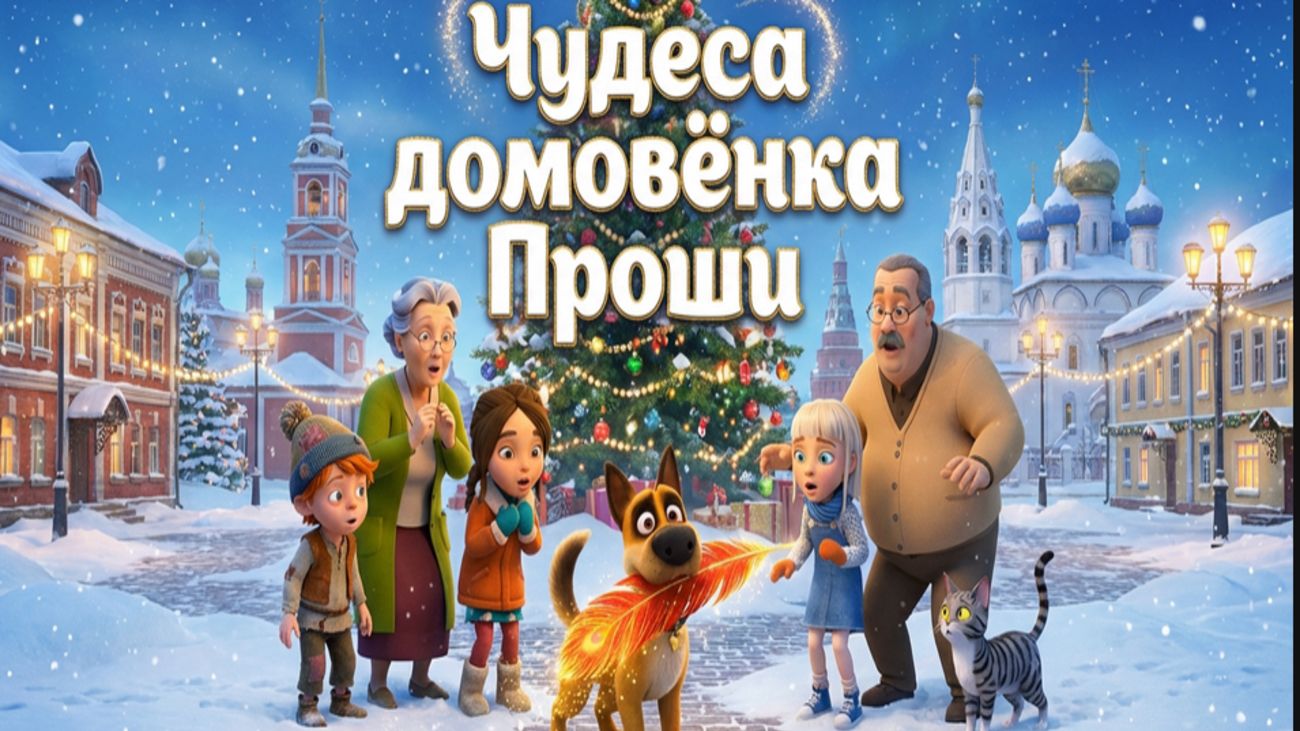 Домовёнок Проша помогает детям | Сказка про чудеса дома ✨ Мультфильм для малышей смотреть онлайн