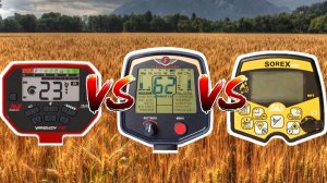 Cравнение Ванквиш 540 Фишер F75 и Ака Сорекс Про Тест на мелкое золото