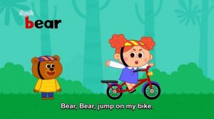 Little Fox. Letter Bb