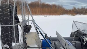 Небольшой инструктаж и рыбалка выходного дня. Аэролодки "Хариус"