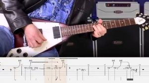 Mississippi Queen - Mountain Cover (Табулатура) Guitar Tutorial TABS