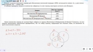 Информатика ОГЭ № 8. Запрос, состоящий из трёх слов.