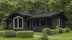 Обзор дома из клееного бруса 108 м2 в КП "Финская деревня Юг"