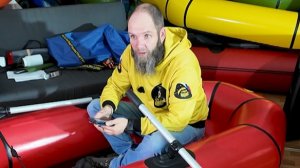 Ловись, рыбка, большая и маленькая! (А звук у нас тихий). Распаковка лодки «Крохаль» в студии.