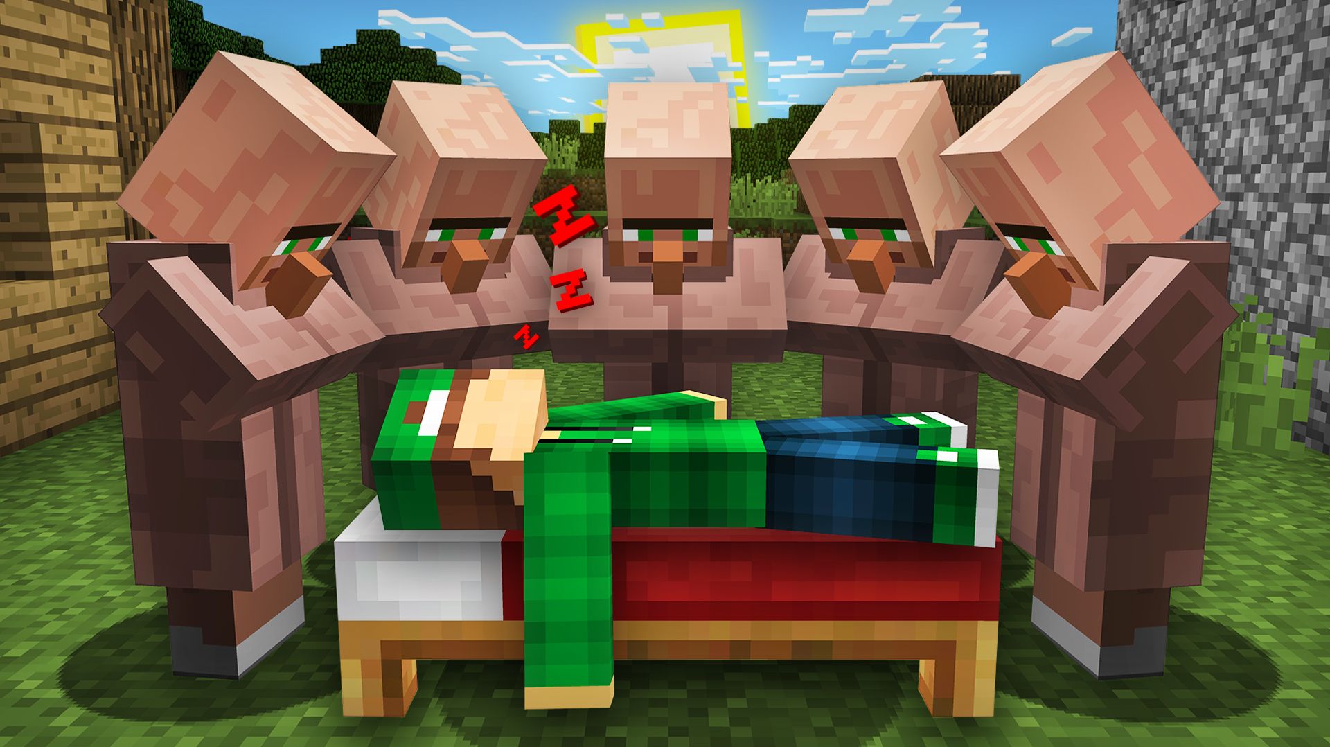 ПОЧЕМУ Я ВЕЗДЕ И ВСЕГДА ХОЧУ СПАТЬ В МАЙНКРАФТ | Риколит Minecraft смотреть онлайн