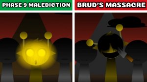 SPRUNKI PHASE 9: ALIVE & MALEDICTION VS BRUD’S MASSACRE ⚔️ КТО ПРАВИТ ХАОСОМ? 🎧🔥💀🎵💥👑