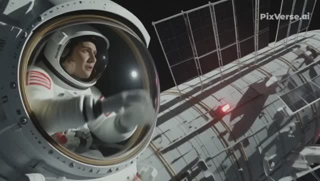 Шок! Авария на орбитальной станции.