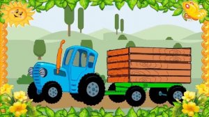 Синий трактор. Изучаем животных.