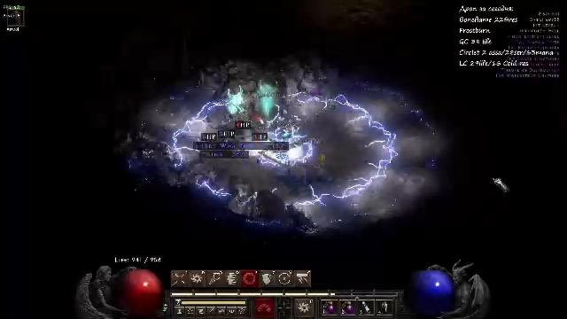 D2R:Ressurected Sorc Farm 200fcr