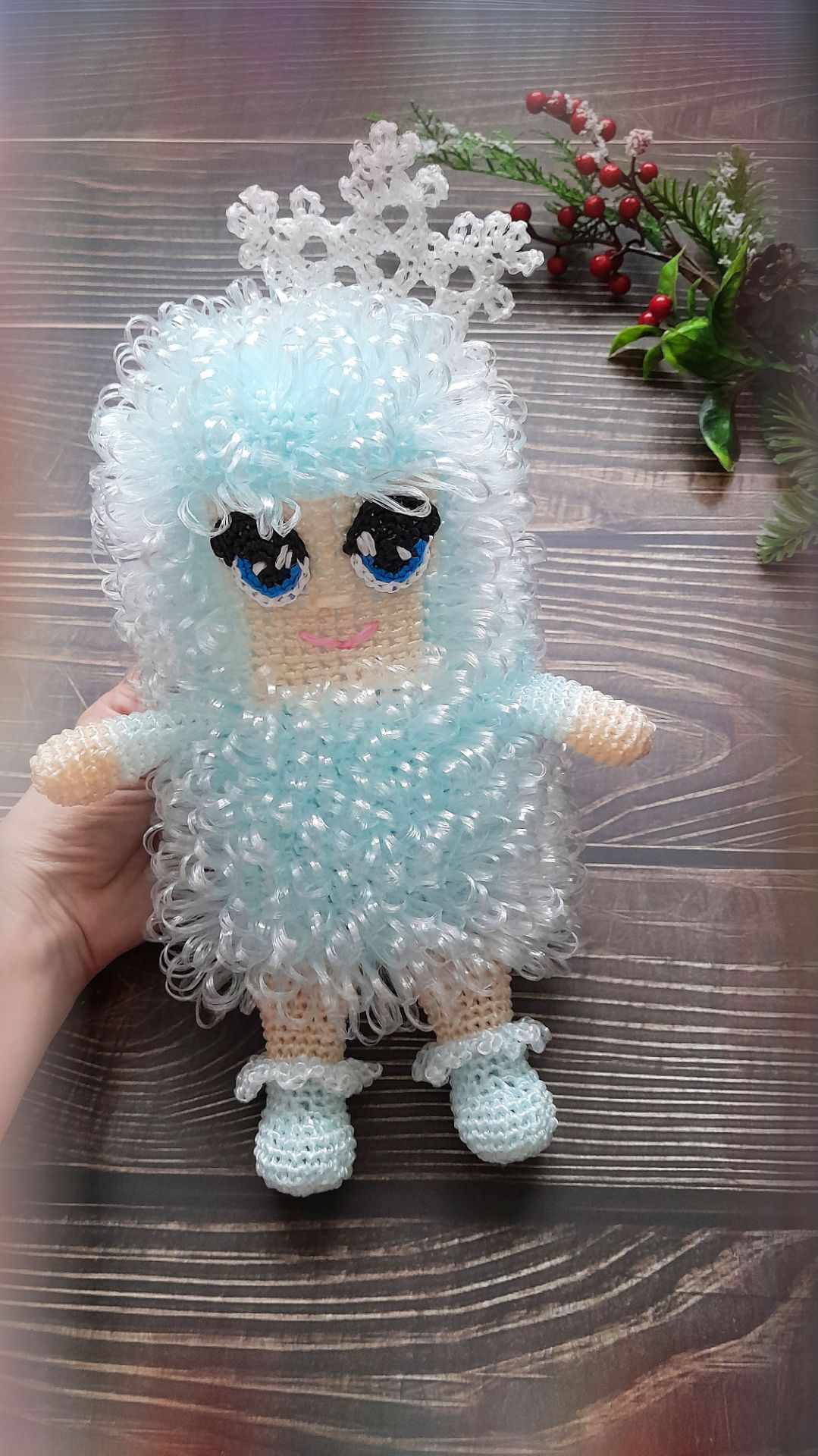 Куколка СНЕЖИНКА❄️❄️❄️