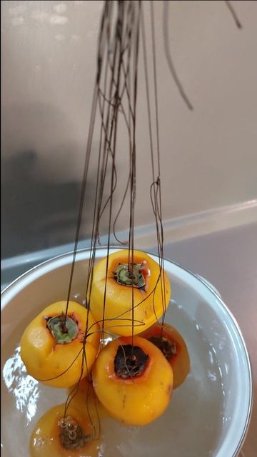 Вяленая хурма в домашних условиях!