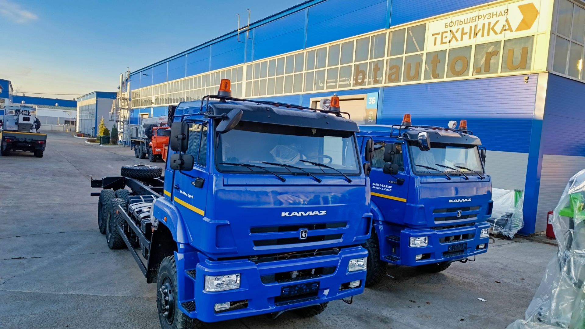 шасси КАМАЗ-6522 RT с ДОПОГ