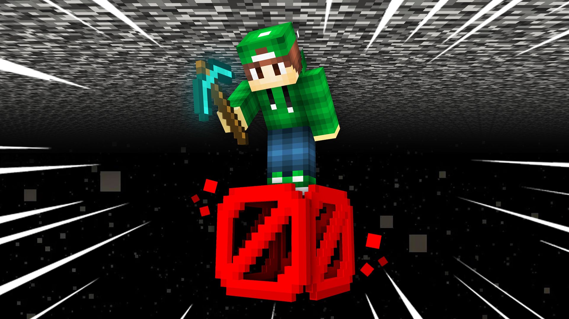 24 ЧАСА ВЫЖИВАНИЯ В ПУСТОТЕ ПОД БЕДРОКОМ В МАЙНКРАФТ | Риколит Minecraft смотреть онлайн