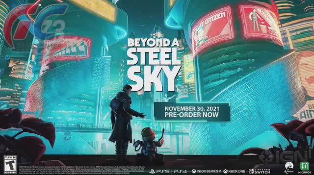 Beyond A Steel Sky Steelbook - Трейлер игры