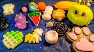 АСМР распаковка сквишей ТАБА и антистрессов 🤗 режу СКВИШИ ✨ звуки АСМР сквишей и антистрессов 🥰