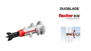 Самозасверливающийся дюбель для гипсокартона fischer DUOBLADE