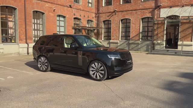 Обзор Range Rover SV Autobiography 2024. Santorini Black/Perlino, Walkaround
