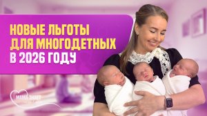 Какие льготы появятся у многодетных в 2026 году?