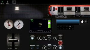 Симулятор ленинградского метро 2д Балтиец на Московско Петроградской линии.