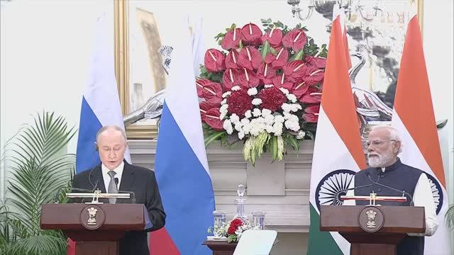 Заявления Президента России и Премьер-министра Индии для СМИ смотреть онлайн