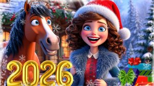 С Новым 2026 годом и Рождеством! Новогодние Поздравления и Весёлые танцы С Новым 2026 годом!