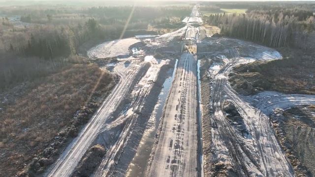 Строительство Rail Baltica в Эстонии (Raplamaa Mainline Section I Part II) - ноябрь 2025