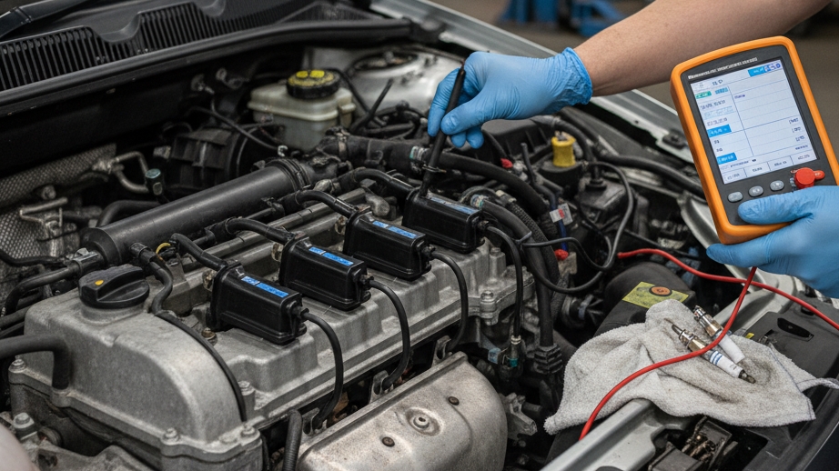 двигатель троит и дёргается? Обслуживание катушек зажигания — простой способ решить проблему смотреть онлайн