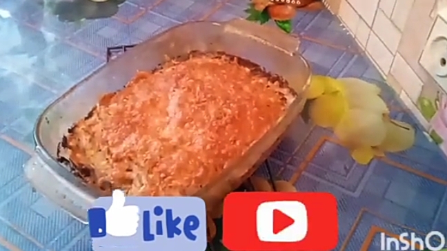 ОЧЕНЬ ВКУСНАЯ КАРТОФЕЛЬНАЯ ЗАПЕКАНКА