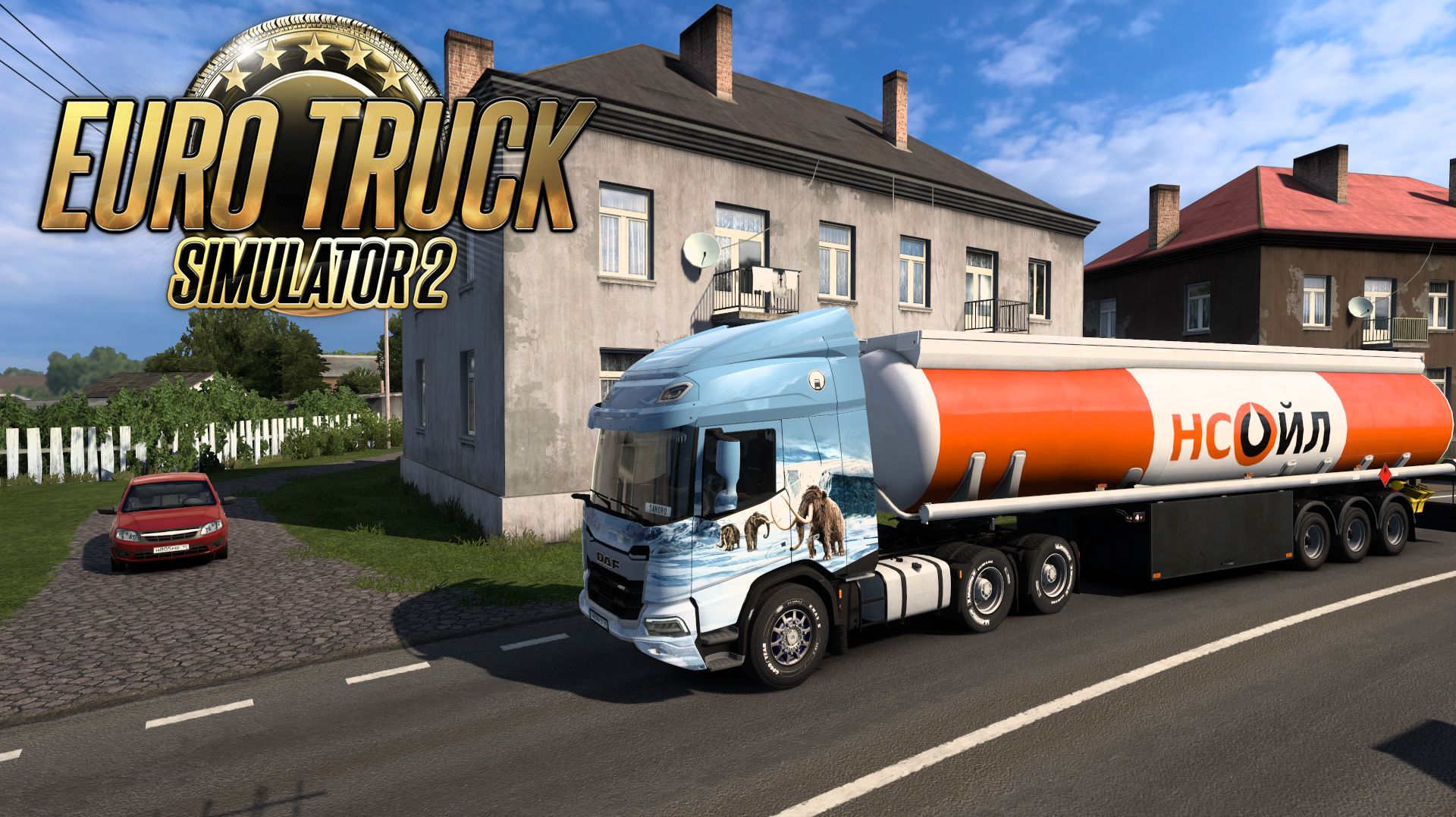 Катаюсь с Алиной. Псков - Амстердам. Euro Truck Simulator 2 #72.СТРИМ. смотреть онлайн