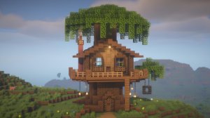 ДОМ НА ДЕРЕВЕ В МАЙНКРАФТ!